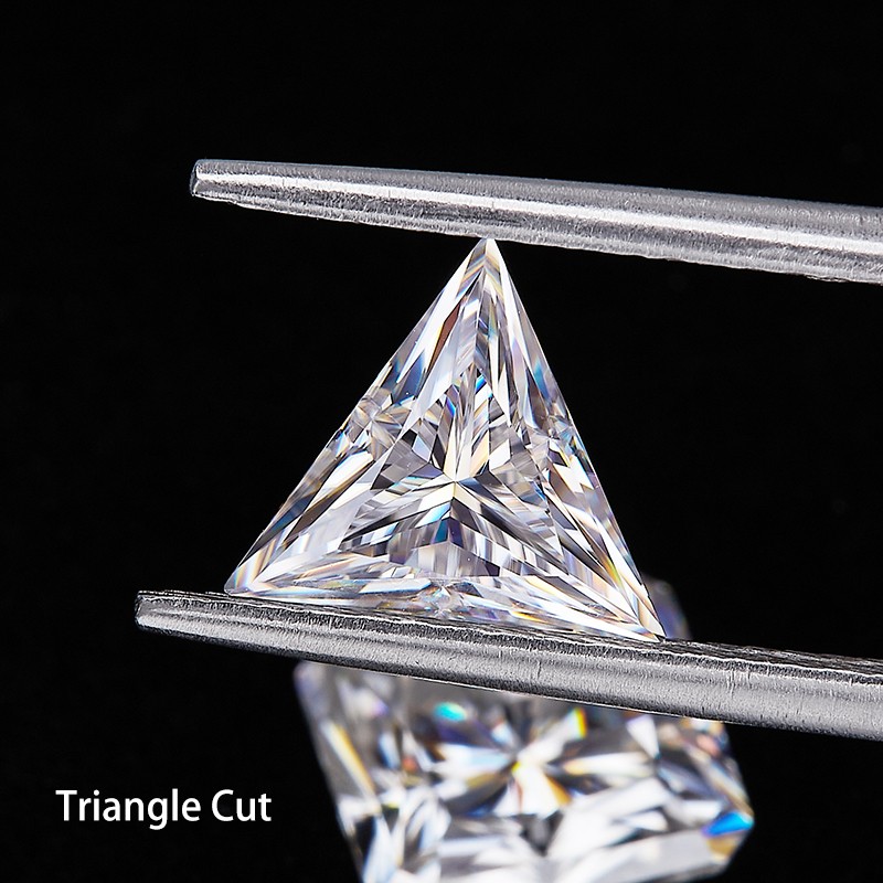 US 0.1-10ct Loose Moissanite Gem Stone VVS1 D Multi Cut with GRA Certificate