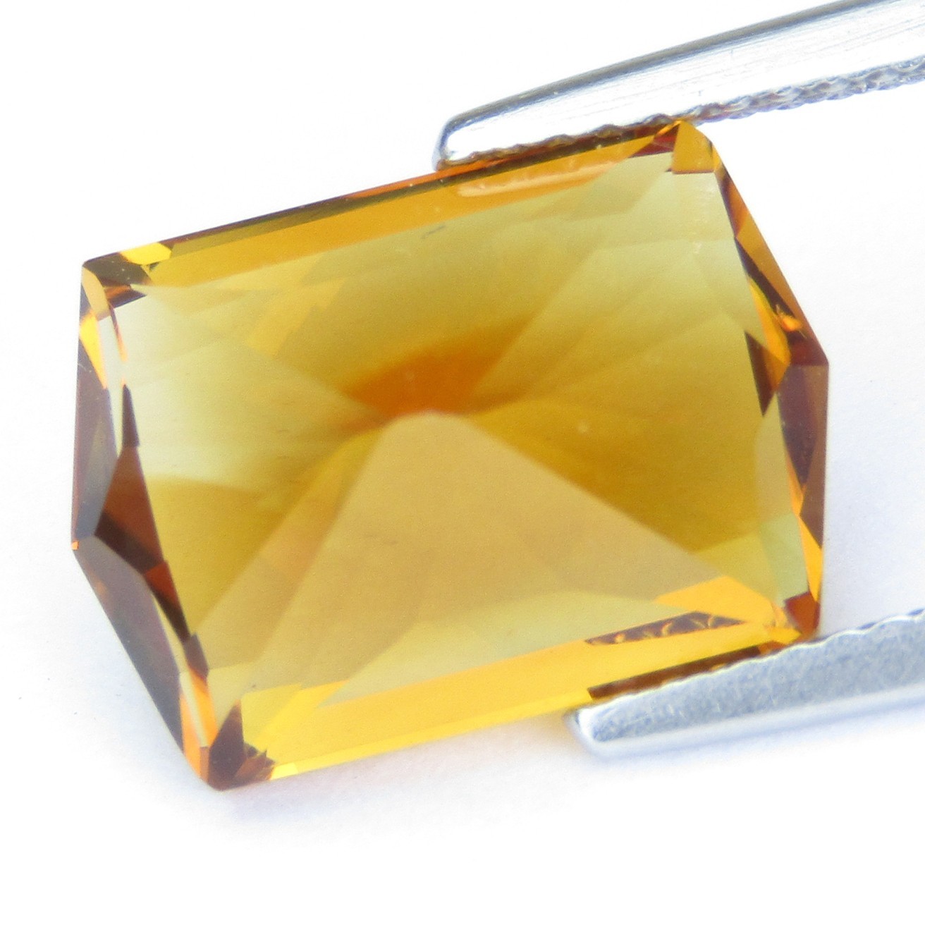 5.67Cts Fantastic Natural Citrine 13×9.3×7.7mm Fancy Cut Collection Gemstone-VDO