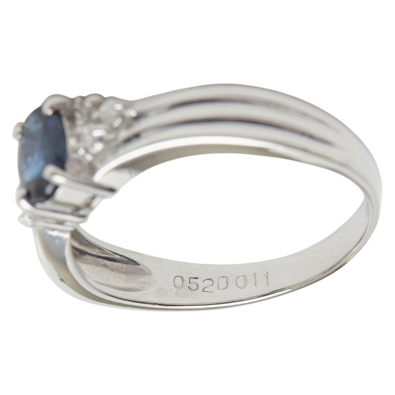 AUTHENTIC Ring ring Pt850 Platinum #13(JP Size) Women