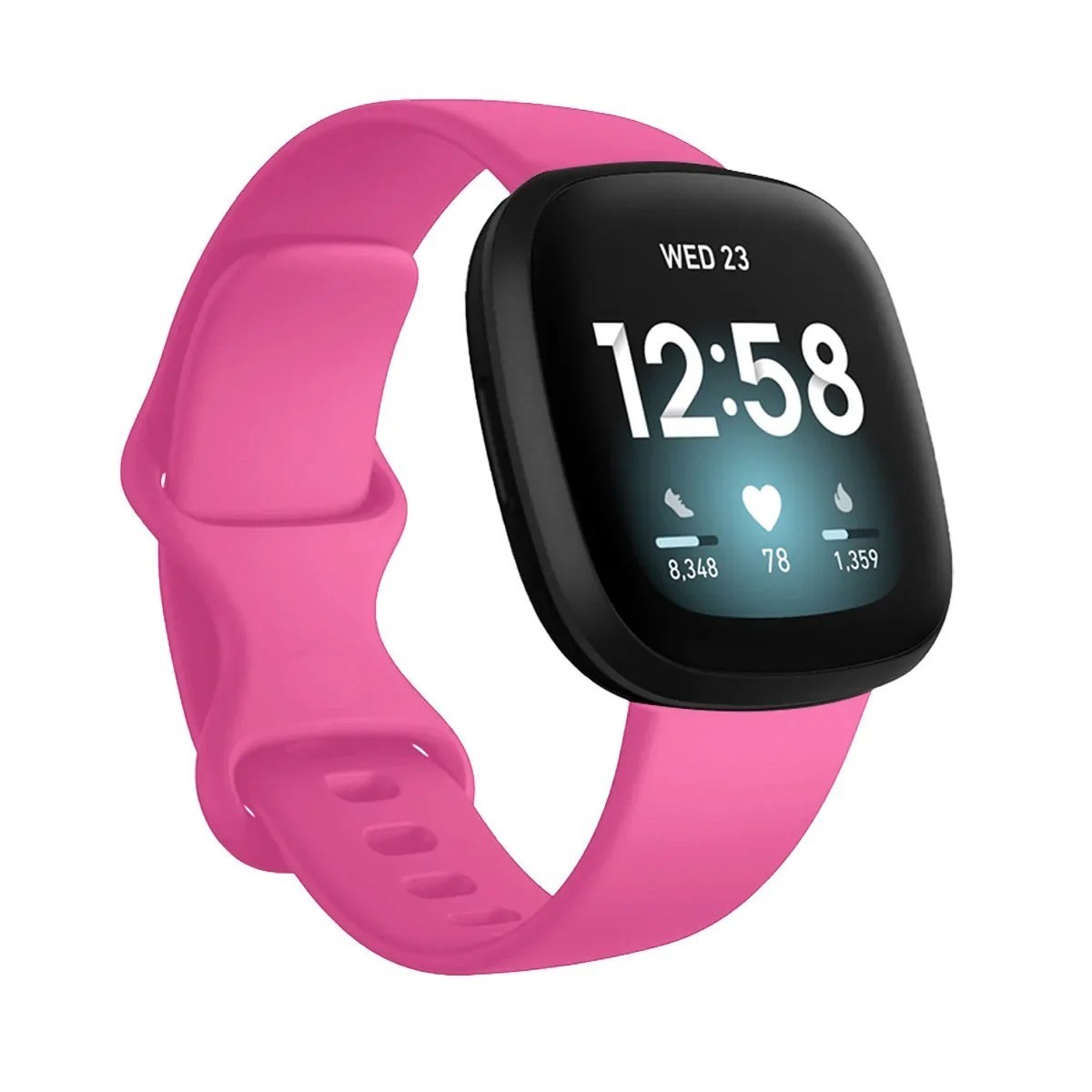 For Fitbit Versa 3 4 Sense Silicone Strap Wristband Replacement Watch Band Sport