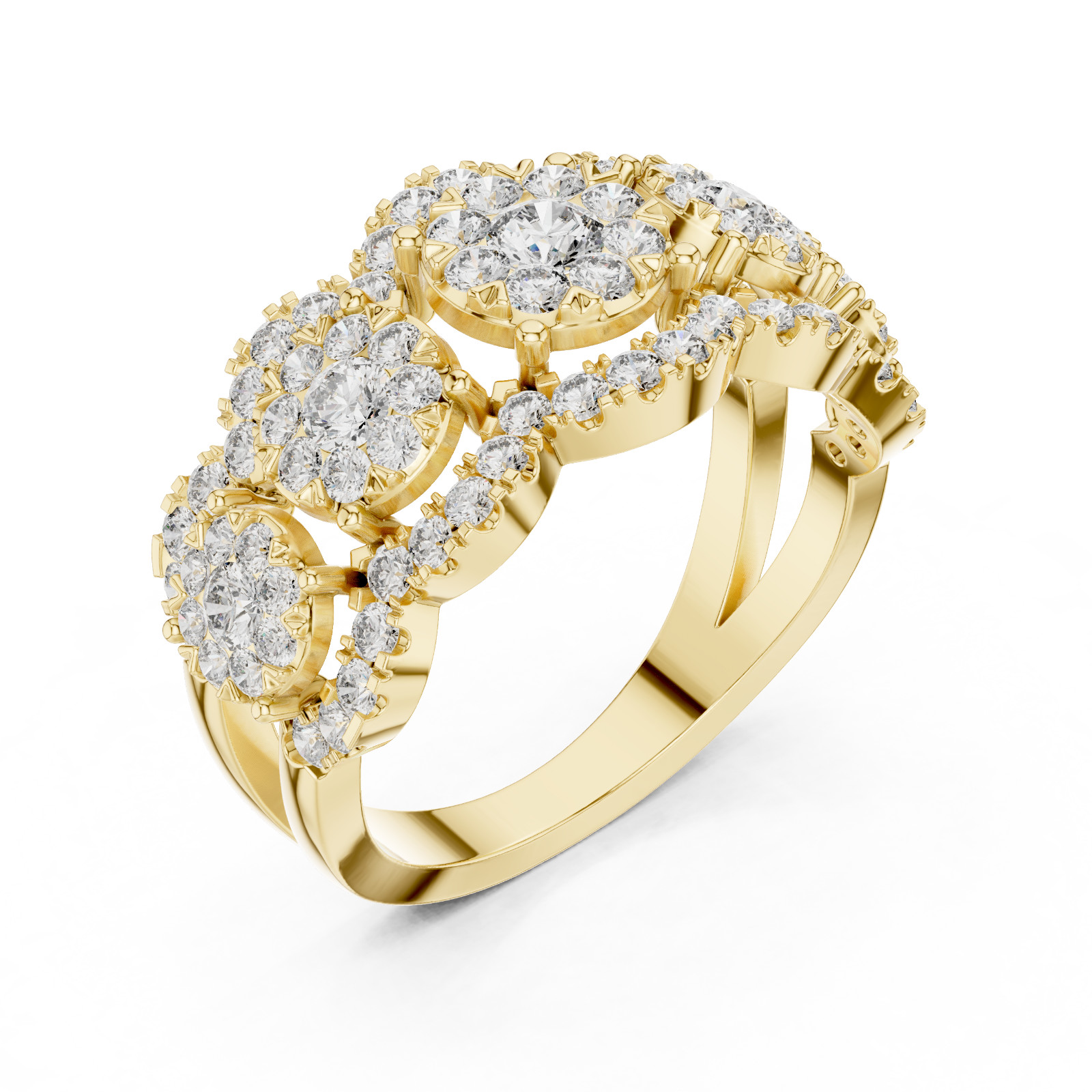 25+ Women’s Ring Gold CAD Files Bundle 3DM STL Designs Digital Download LR-16