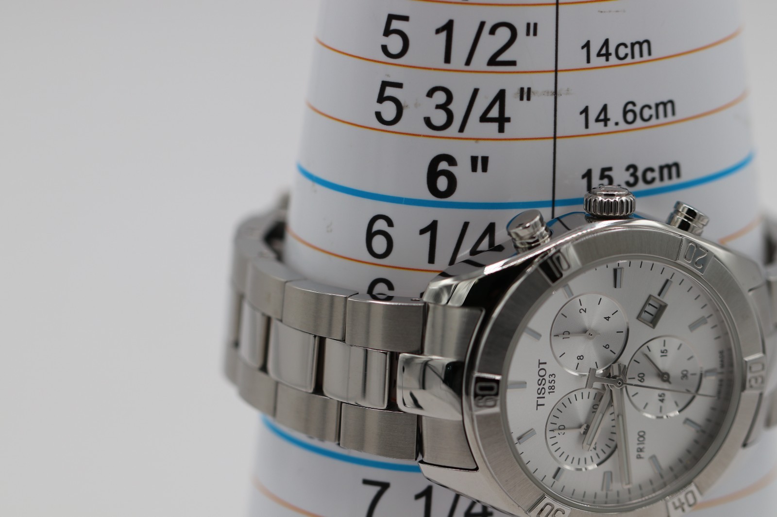 Tissot PR 100 Chronograph Quartz Stainless Steel Ladies Watch T1019171103100