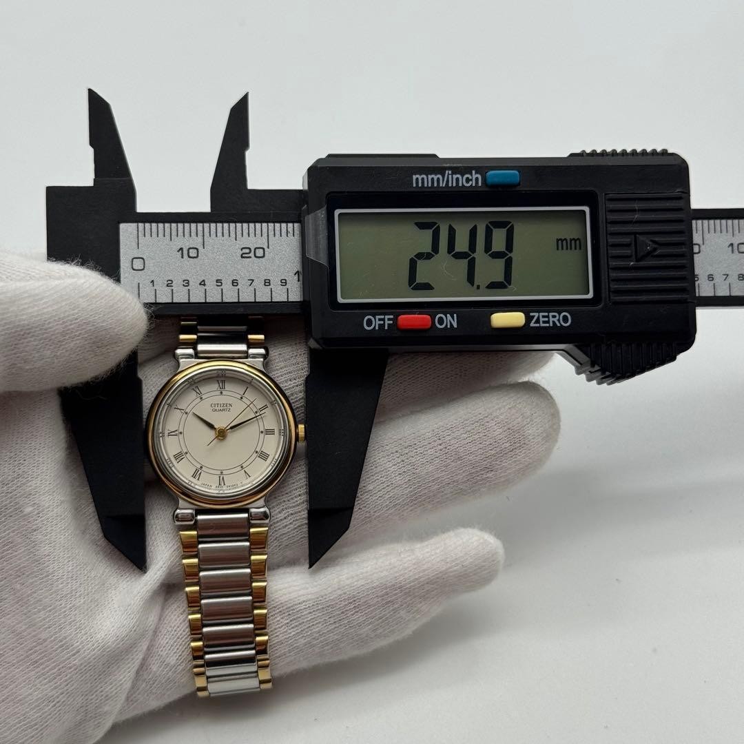 CITIZEN New Battery Wristwatch Working Item 4630 E60574 Combination
