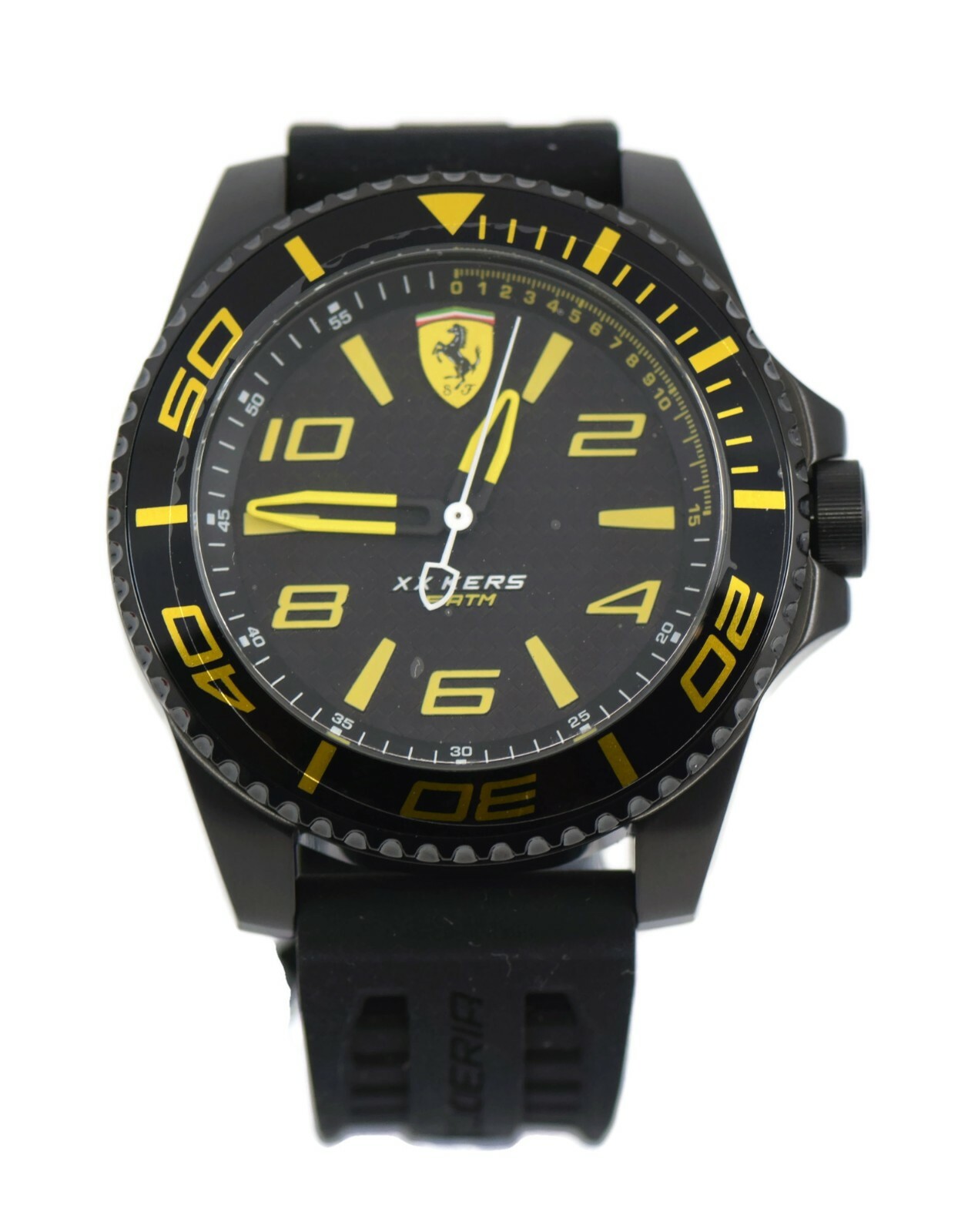 Ferrari Scuderia Black Stainless Steel Watch 0830307
