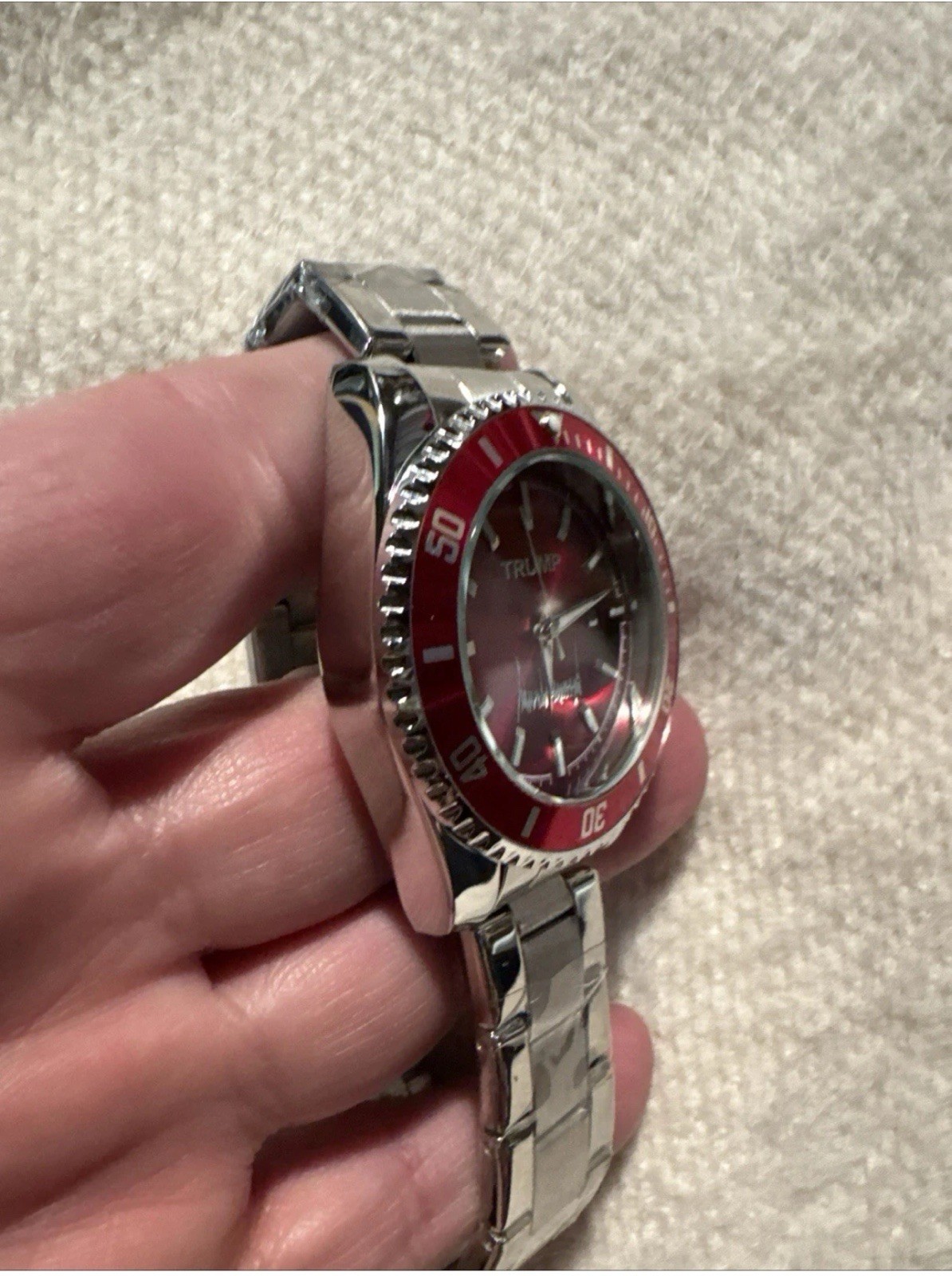 TRUMP VICTORY – Fight Fight Fight – RED BEAUTY – COMMEMORATIVE WATCH