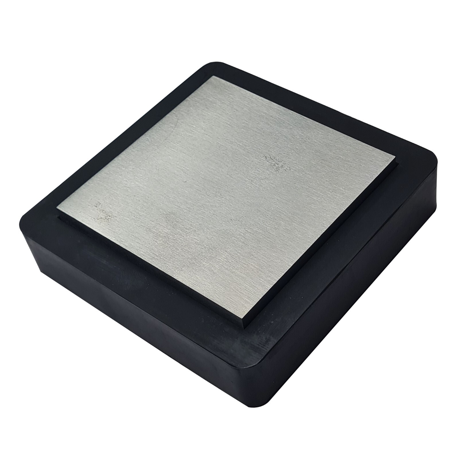 4″ Steel & 5″ Rubber Bench Block Flat Anvil -Jewelers Tool – Metal Stamping Tool