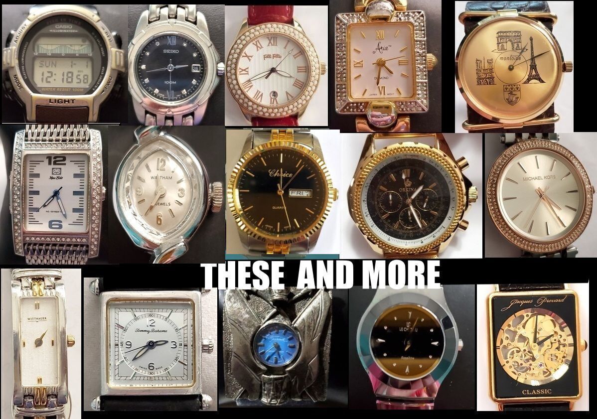 Watch men women Seiko, Swatch, Casio, Citizen, Anne Klein, Pulsar, Timex more