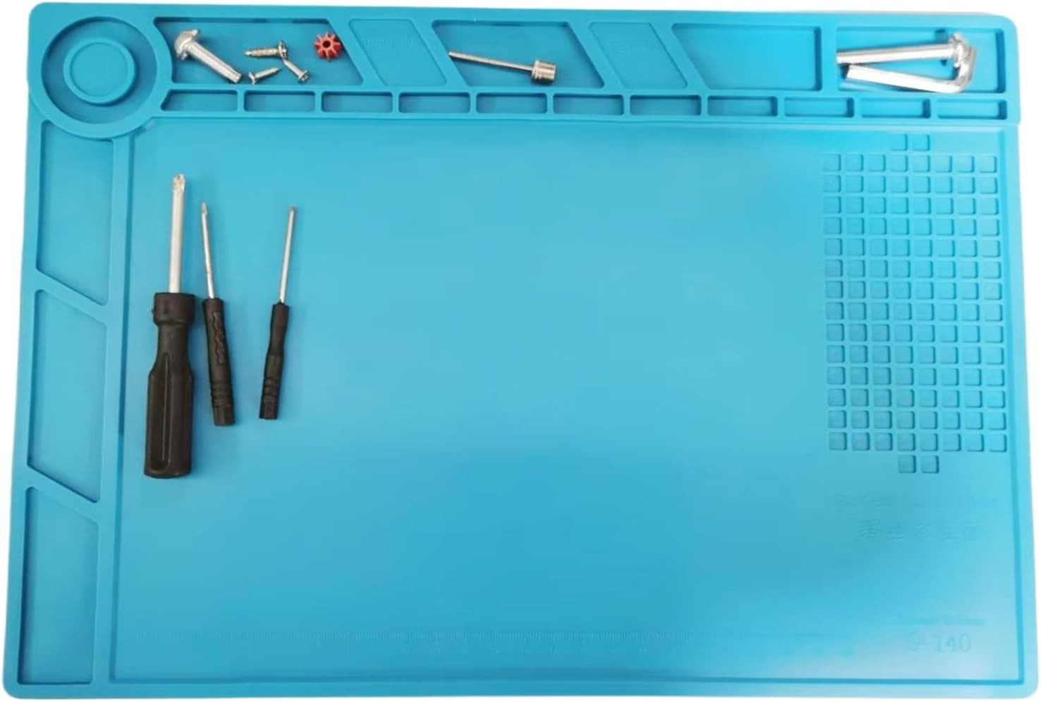 Watchmaker’s Silicone Rubber Bench Mat Pad Anti-Slip Jewelry Watch Repair Tools