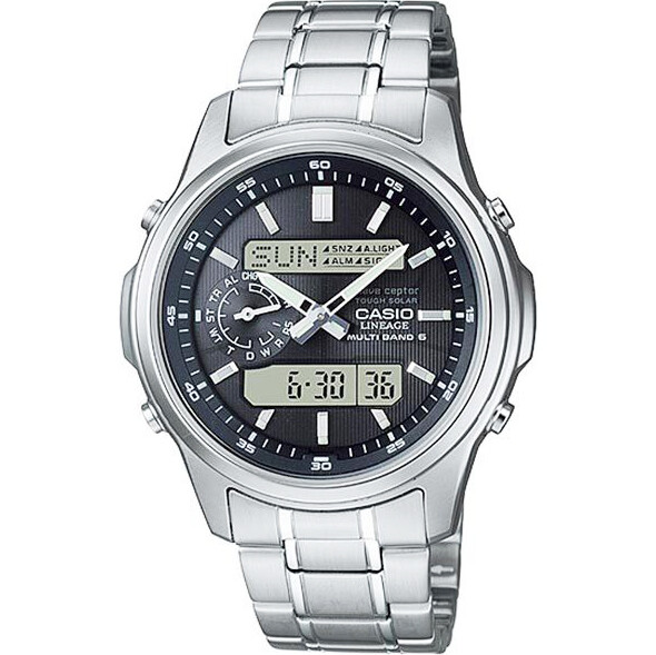 Casio Lineage LCW-M300D-1AJF Radio Solar Black Dial 42.8mm Watch