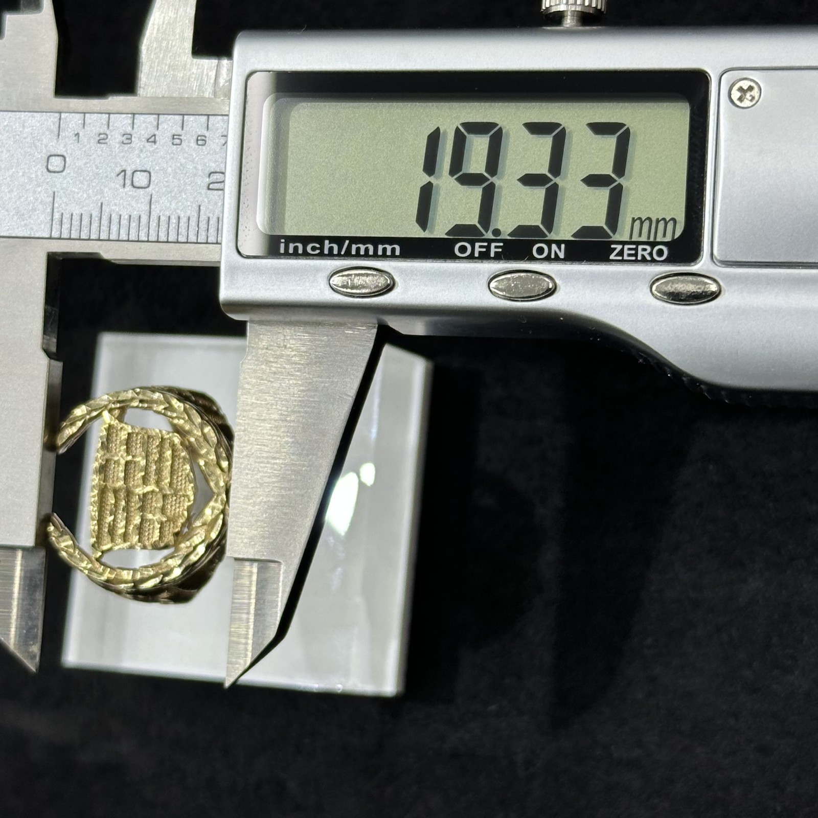 Real Gold 10k Gold Cadillac Ring ANY SIZE