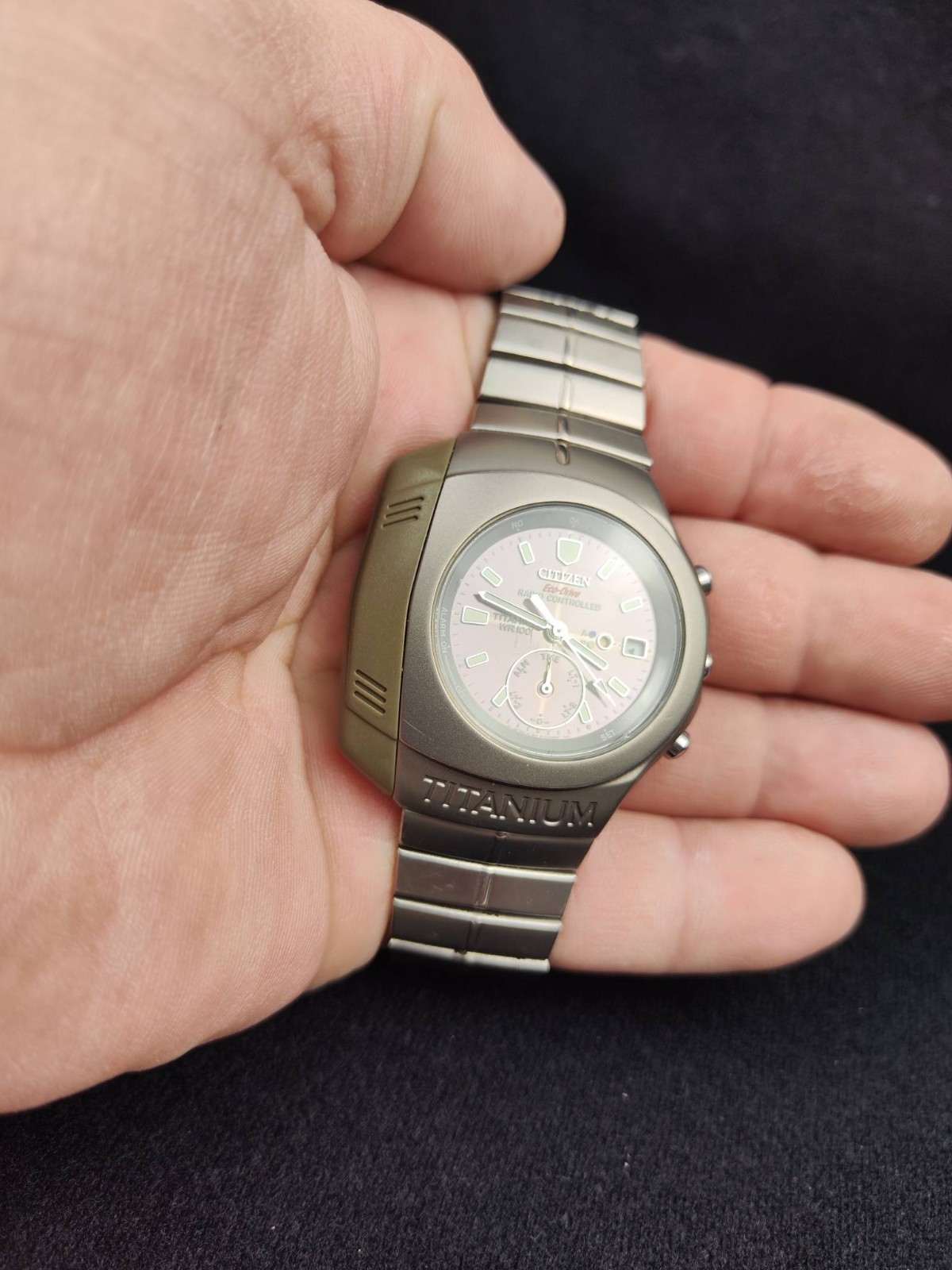 Citizen Eco-Drive 9415-H02004 TA Vintage Titanium Radio-Controlled Men’s Watch