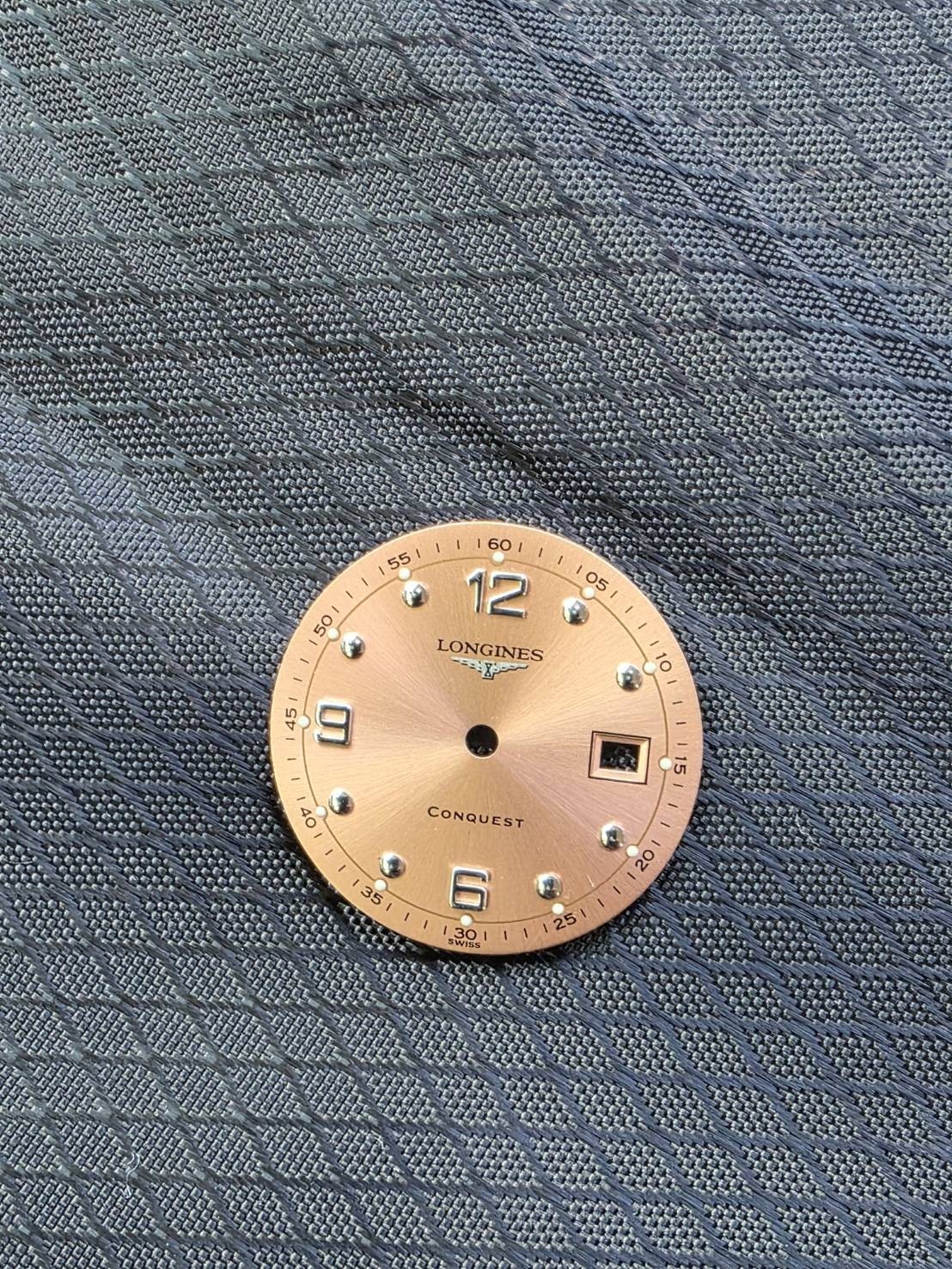 Longines Ladies Conquest Quartz Bright Copper Dials 22.5 mm ( New Old Stock)