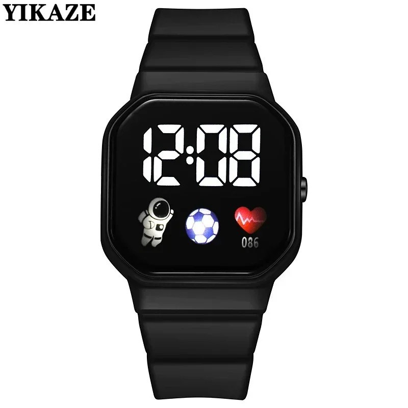 LED Digital Sport Watch Waterproof Wristwatch Men Women Boys Girls Kids Gift
