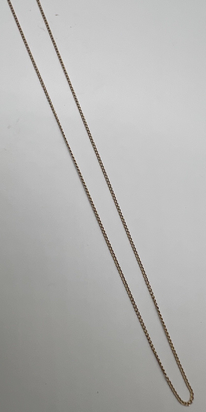 14k Gold Chain 15 Inch Yellow Gold .7 Grams