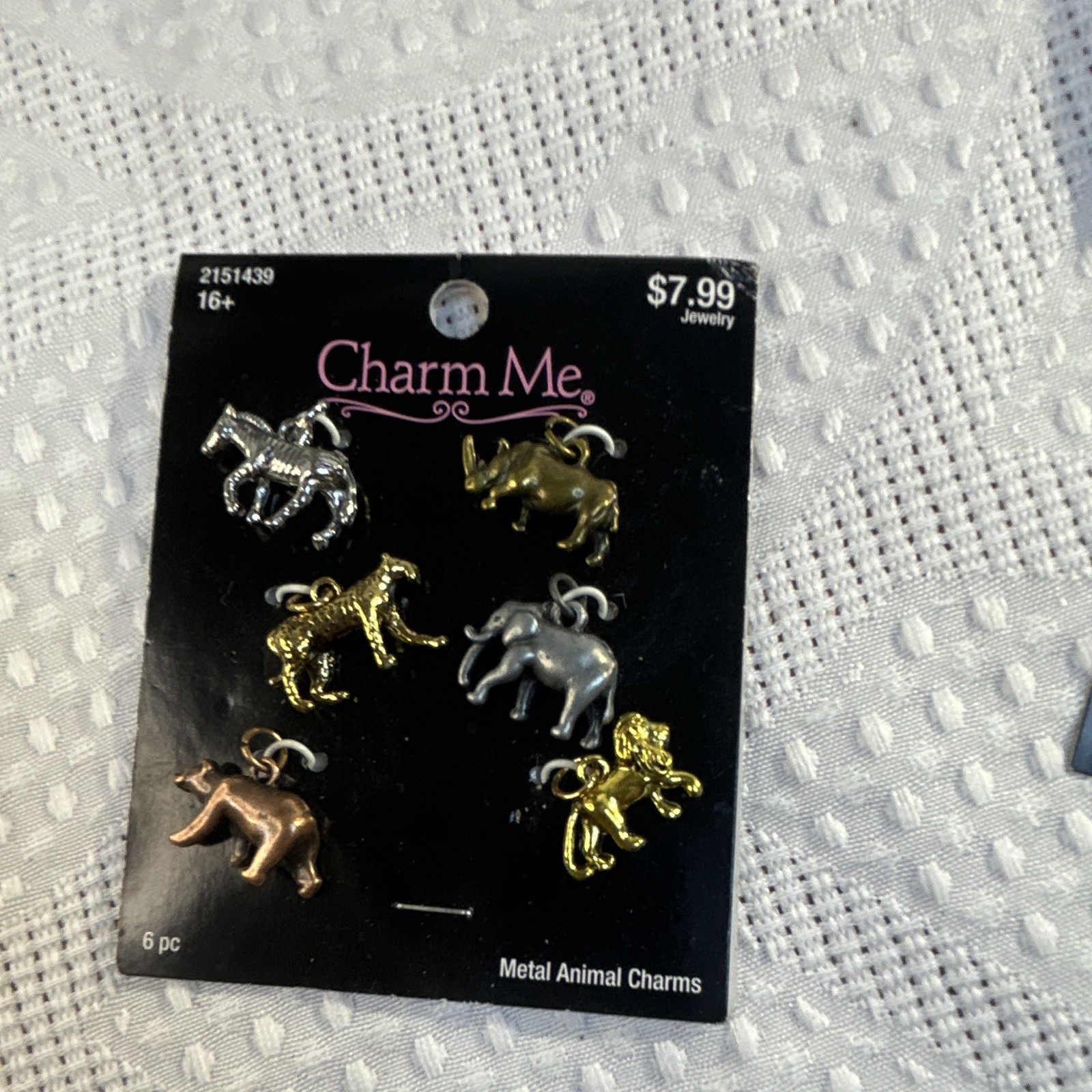 Charm Me Traditions 23pc Metal Charm & Pendant Lot Multicolor Sloth Turtle