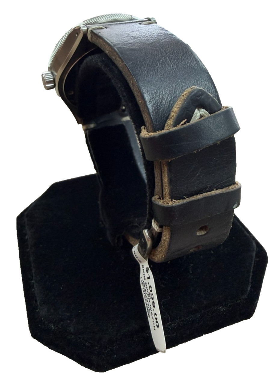 Dietrich Missions Maritime Skin Diver 2 SD-2 Black Dial w/ Horween Leather Strap