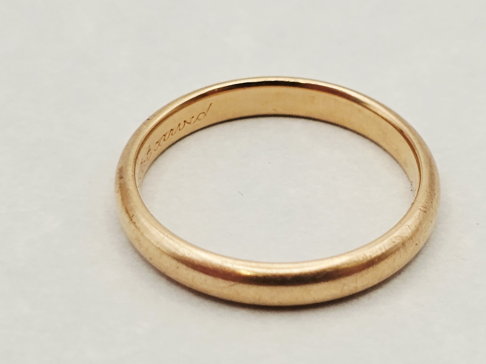 Vintg Artcarved 14KT GOLD WEDDING RING Set SIZE 10 & 7 WHT Gld. OG Original