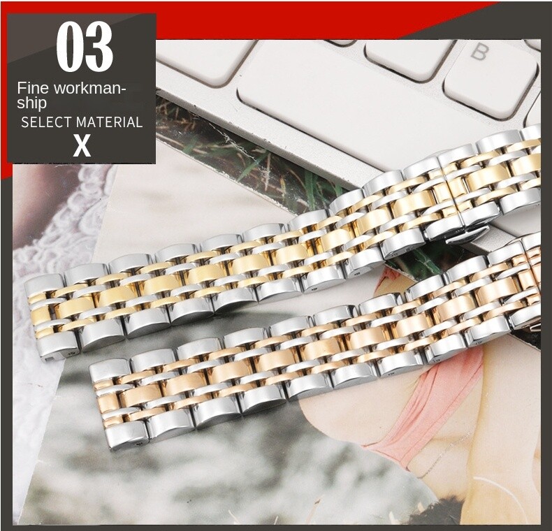 Premium Stainless Steel Watch Strap Metal Bracelet12 14 16 18 20 22mm for Armani