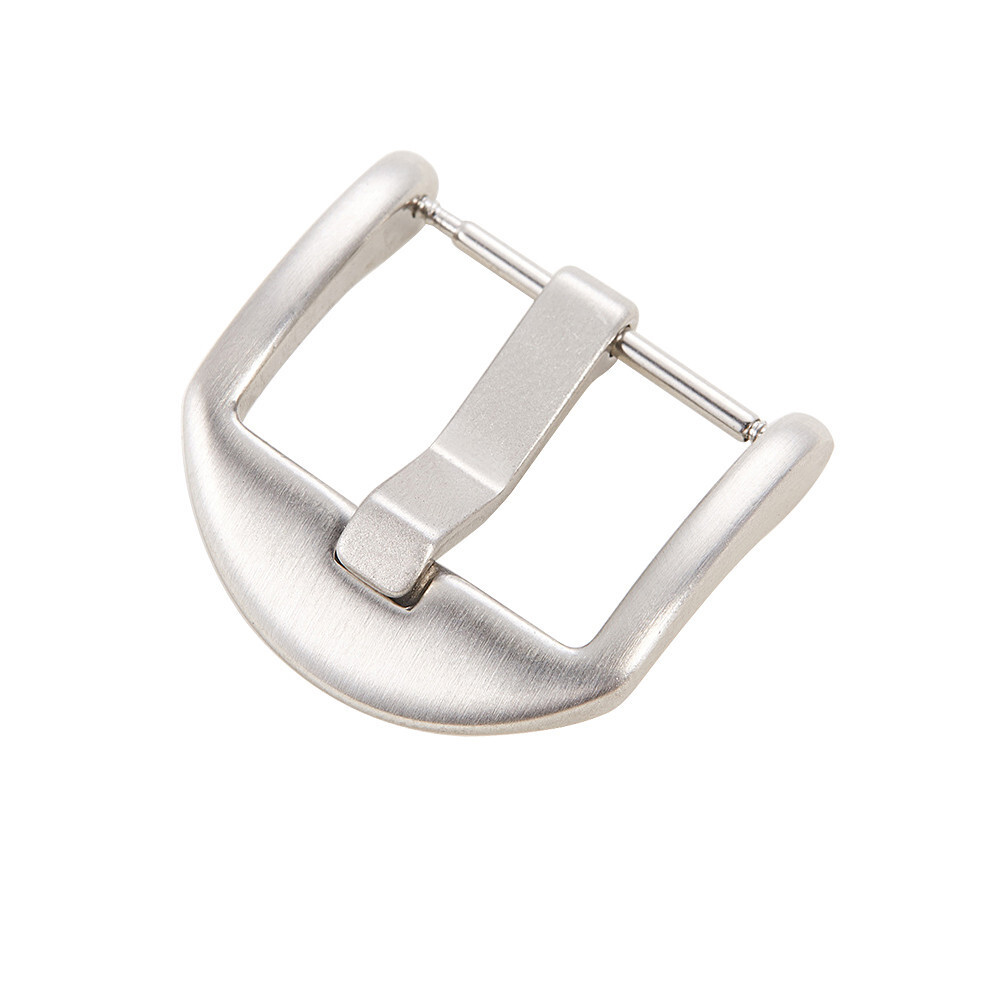 Watch Strap Band Silver Black Stainless Steel Watch Buckle 16mm 18mm 20mm 22mm