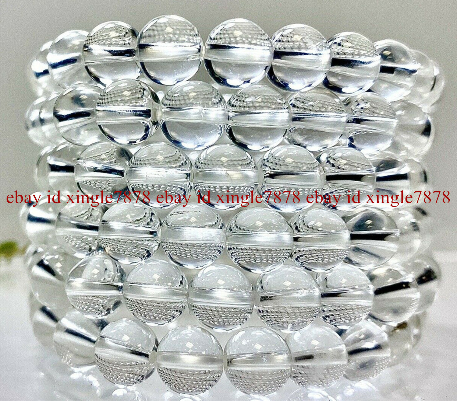 Wholesale Lots 6 Pcs 7.5″ Natural Crystal Healing Gemstone Stretch Bracelet