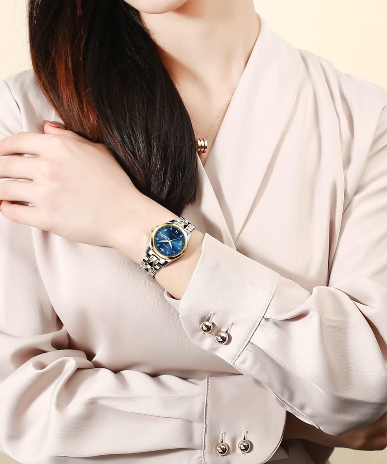 Women Automatic Watch Mechanical Self Winding Classic Luxury