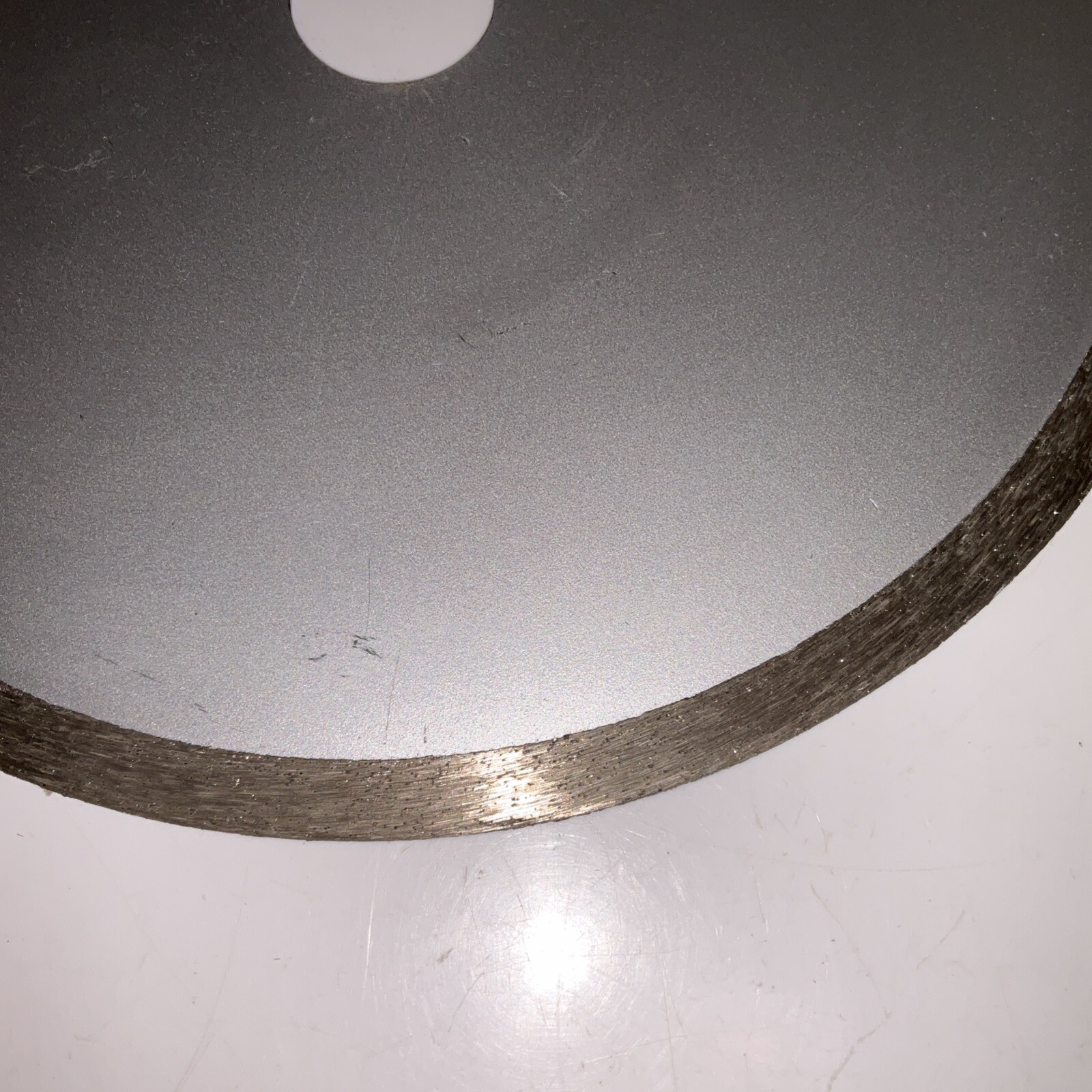 7” Continuous Rim Diamond Saw Blade Sintered Cutting Blade As Pictured