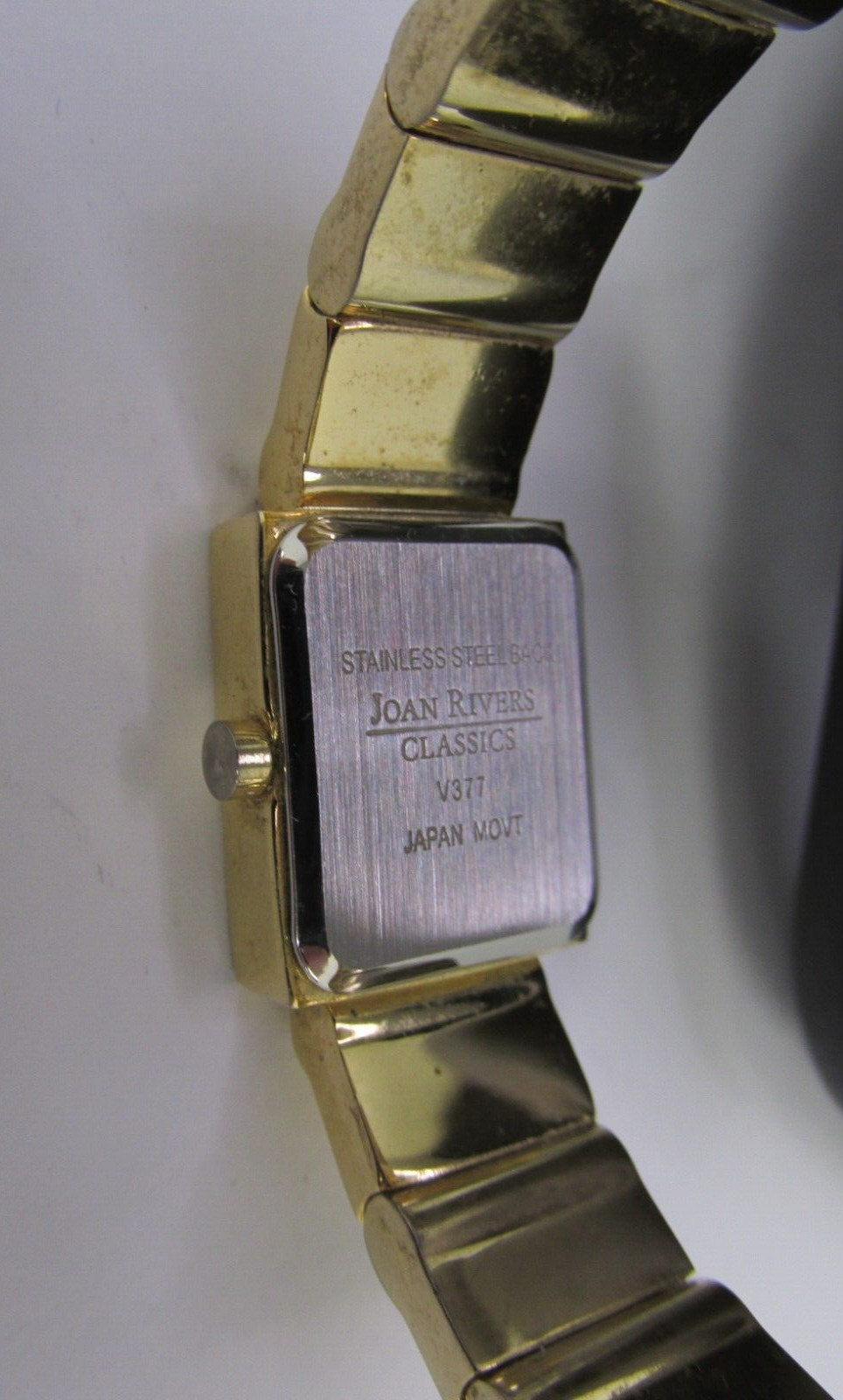 Joan Rivers Watch Gold Tone Cuff Hinged V377(20805-Time)