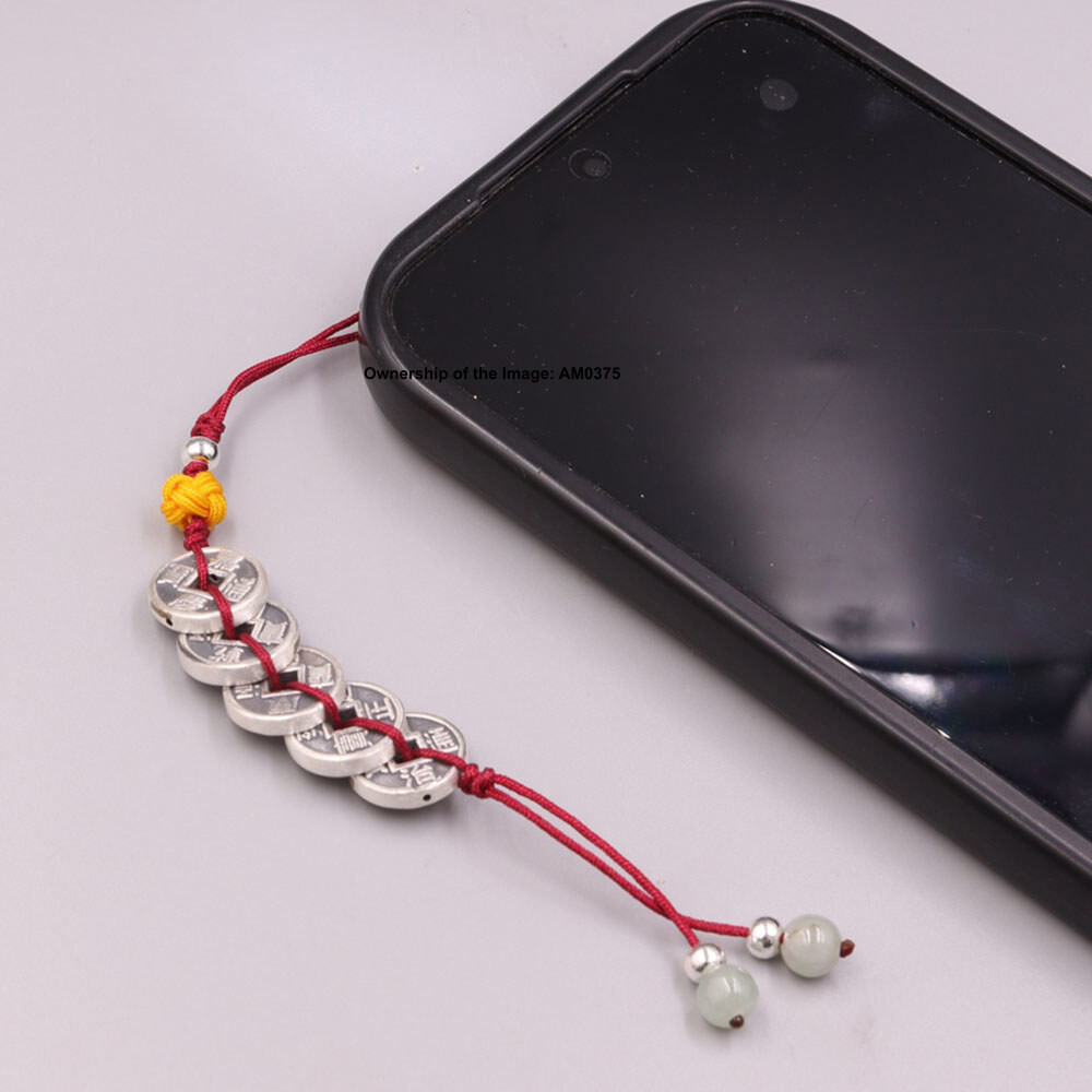 Real 999 Fine Silver Good Luck 福 Lock Handmade Charm Pendant 80mm L