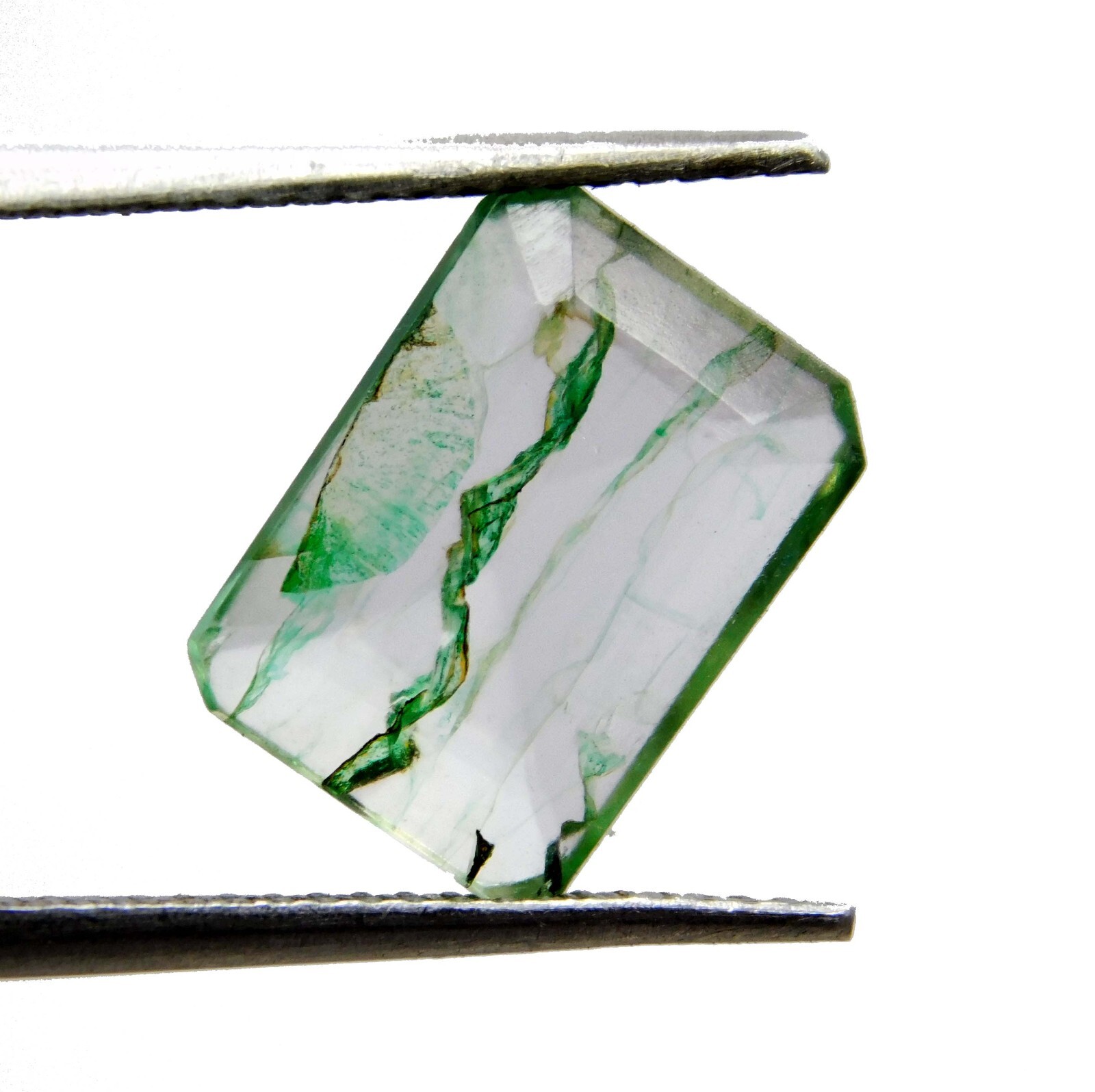Certified Natural Colombian Green Emerald 3.00 Ct Emerald Cut Loose Gemstone