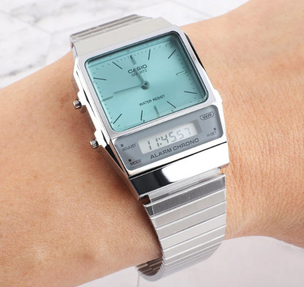 Casio Vintage AQ-800EC-2A Unisex Dial Blue Watch