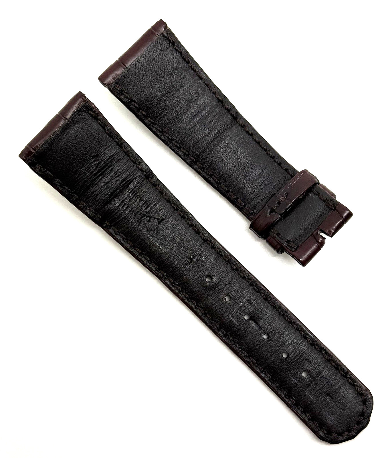 A. Lange & Sohne 22mm x 18mm Brown Alligator Watch Strap Band Authentic OEM