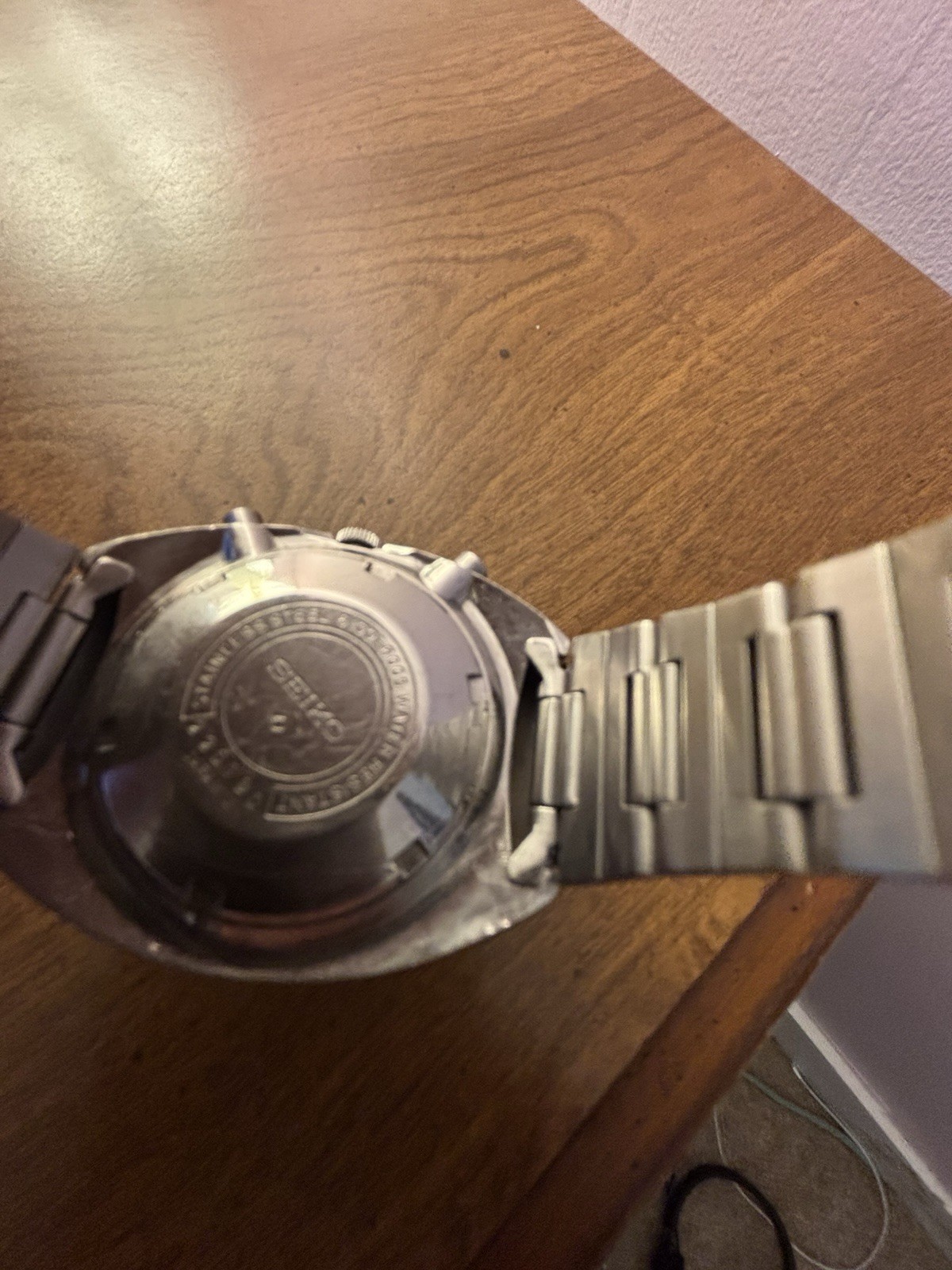 Seiko 6139-6005 “Cevert” Automatic Chronograph Watch Original 1972
