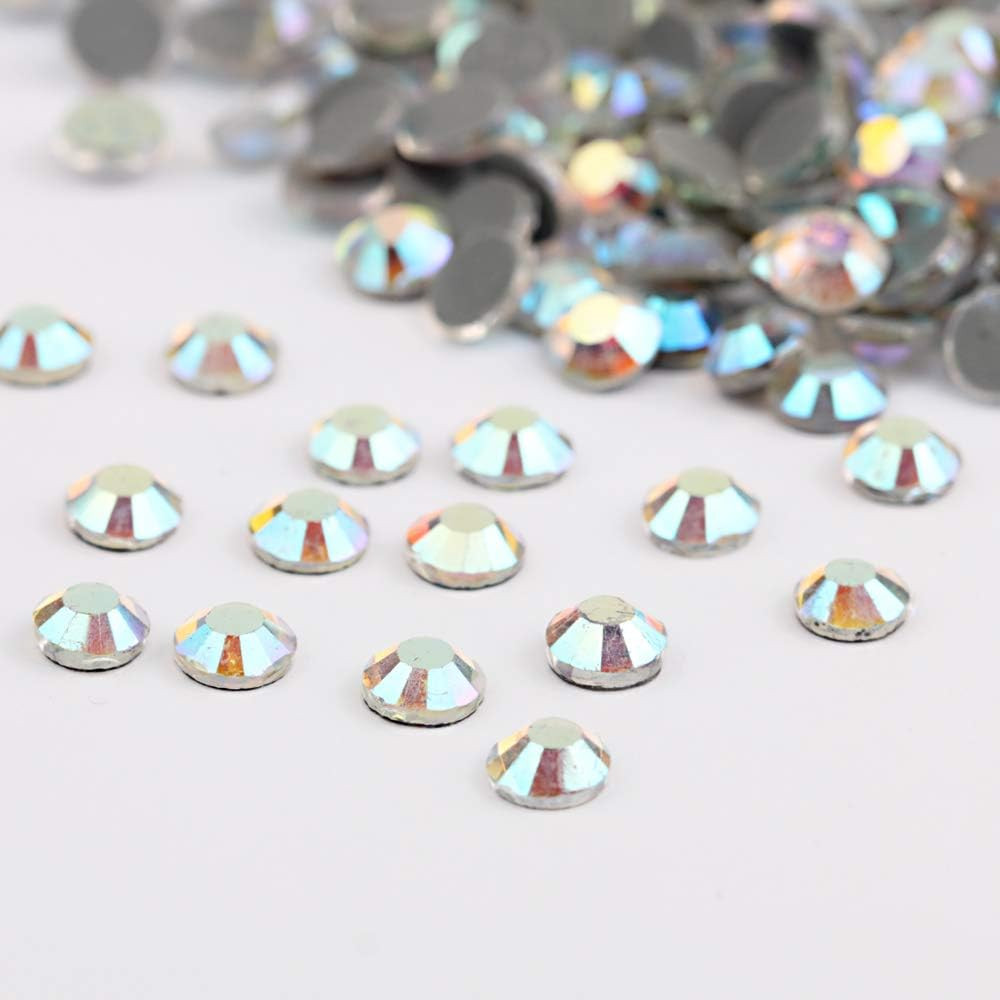 Crystal Hotfix Rhinestone,Machine Cut Stone 1440Pcs/Pkg (Crystalab,Ss10/3Mm)