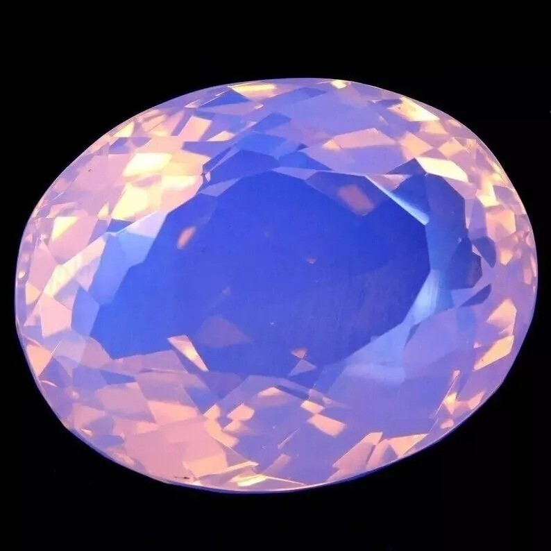 Opal Oval Welo Certified Pink Australian 65+ Ct Loose Gemstone For Pendant