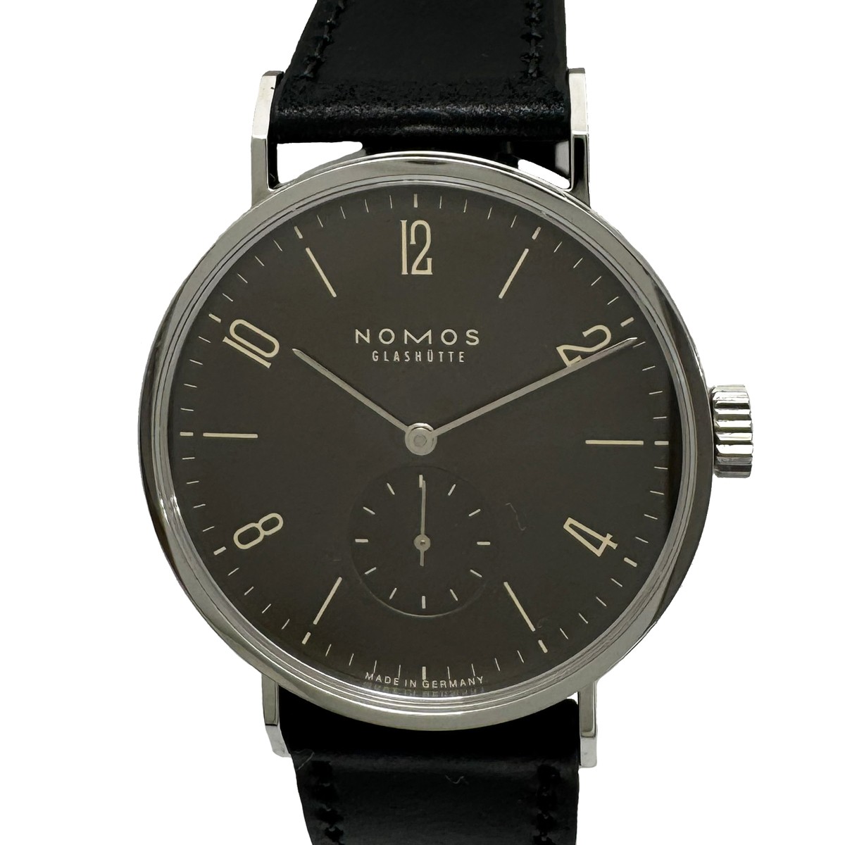NOMOS Tangomat Ruthenium 603 Automatic 38mm Small Seconds Gold Brown Dial