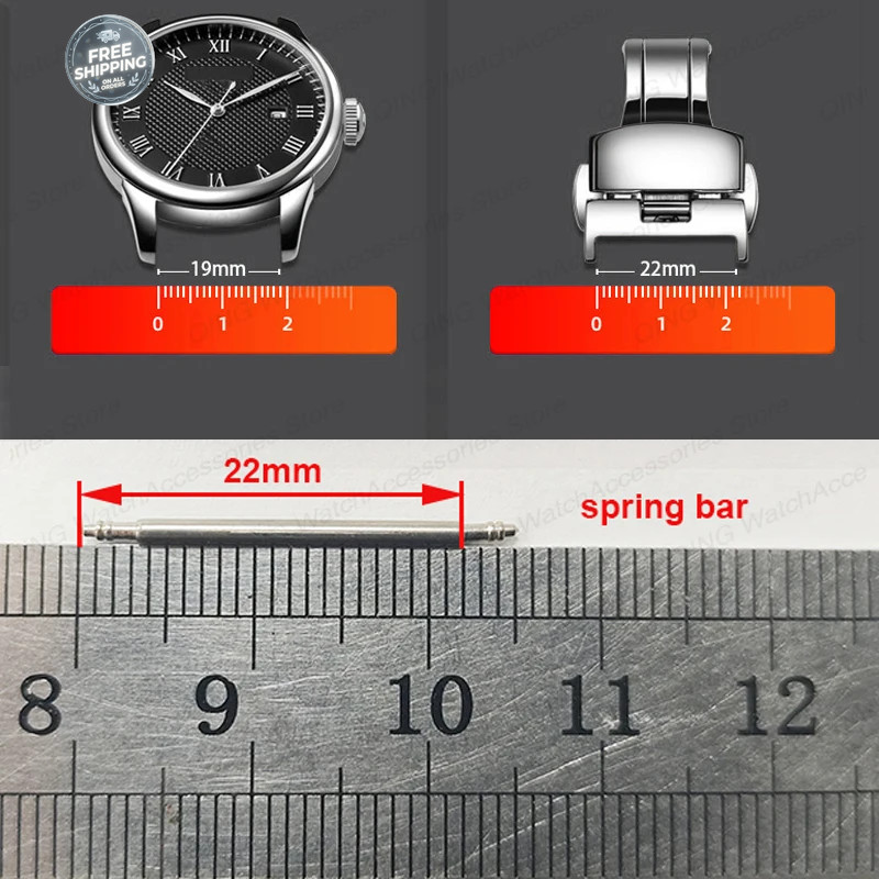 Strong Spring Bars 1.5-2.0mm 316L Stainless Steel Durable Link Pins for Watches