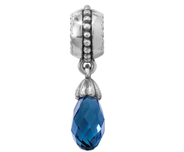 Brighton “DREAM DROP” Multi-Silver Charm New MSRP $22 Red, Pearl, Clear or Blue