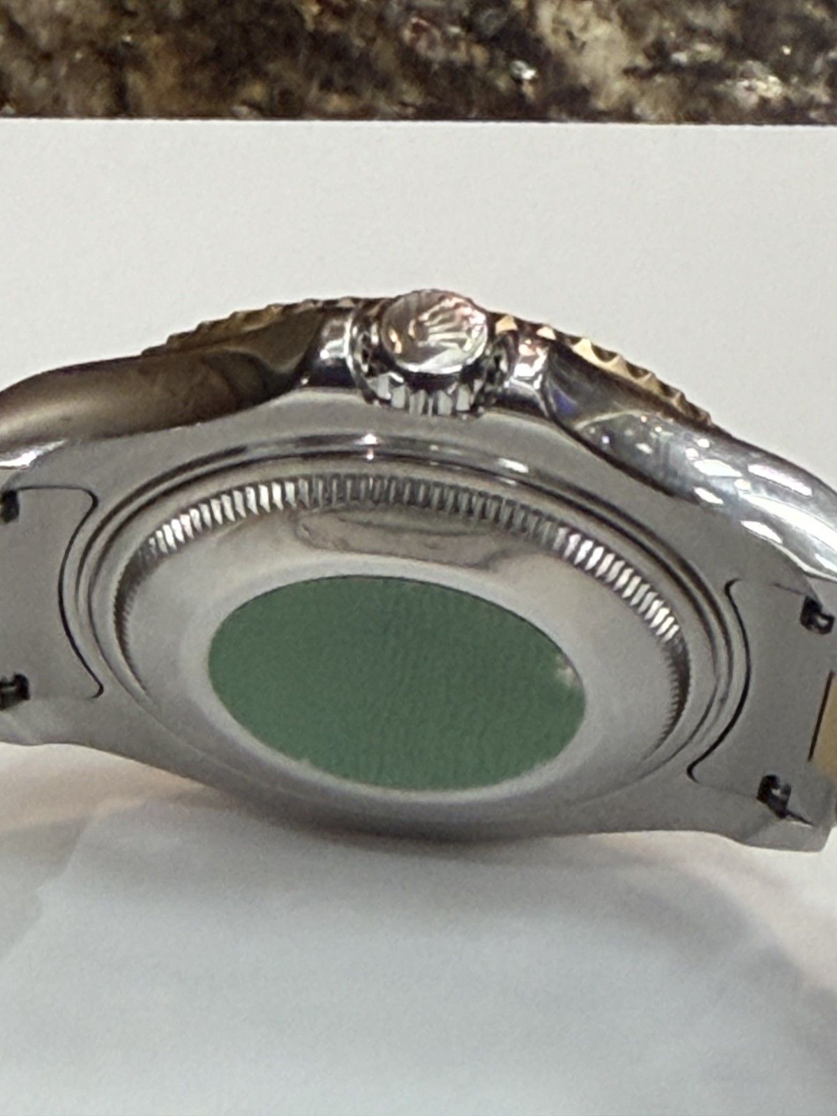 ROLEX YACHT – MASTER 68623 1997 TWO TONE 18 KARAT & STAINLESS STEEL WATCH 35MM