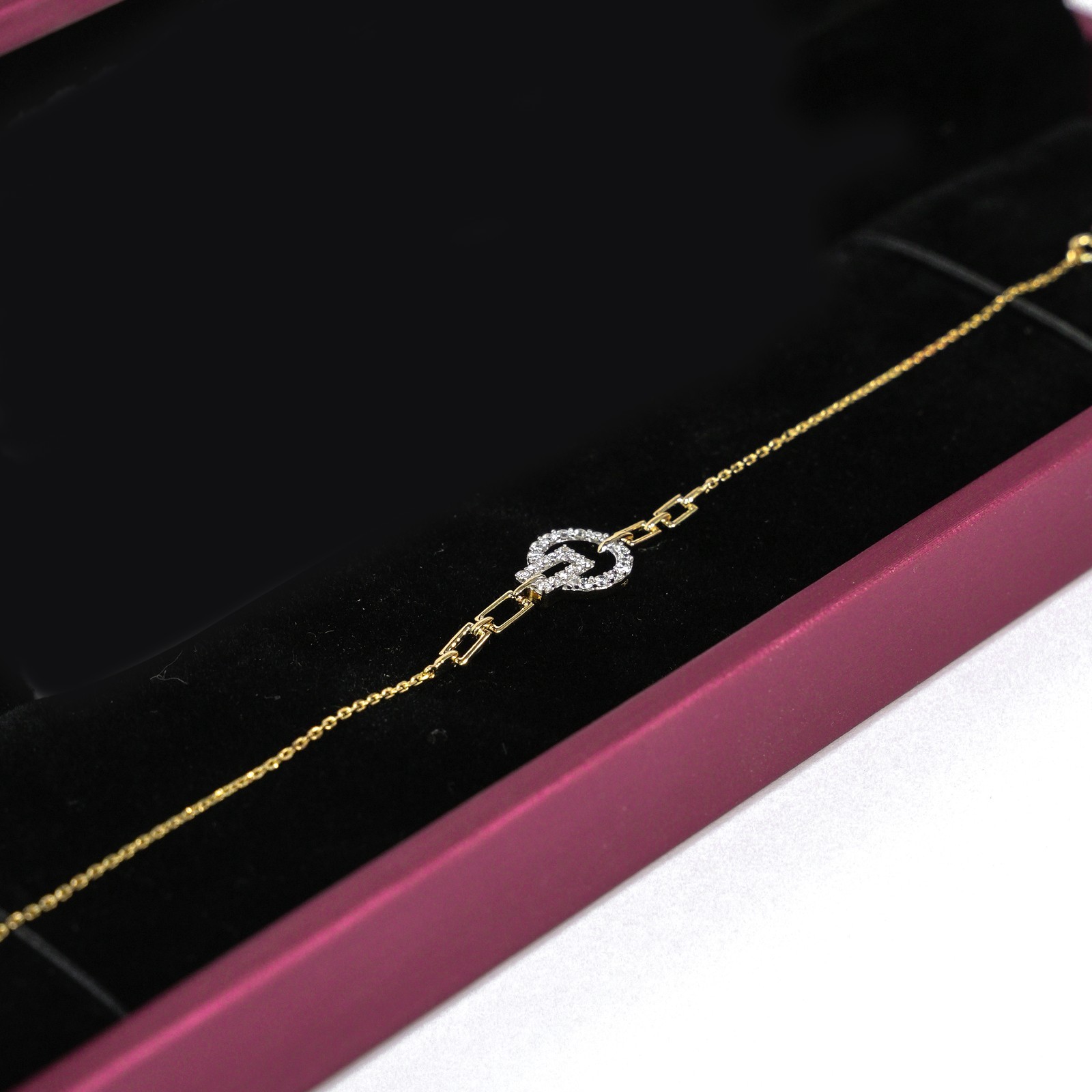 18 KARAT DIAMOND BRACELET| NATURAL DIAMOND | IGI CERTIFIED| YELLOW GOLD
