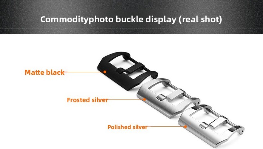316L Solid Stainless Steel Watch Clasp Pin Buckle 18 20 22 24 26mm For Panerai