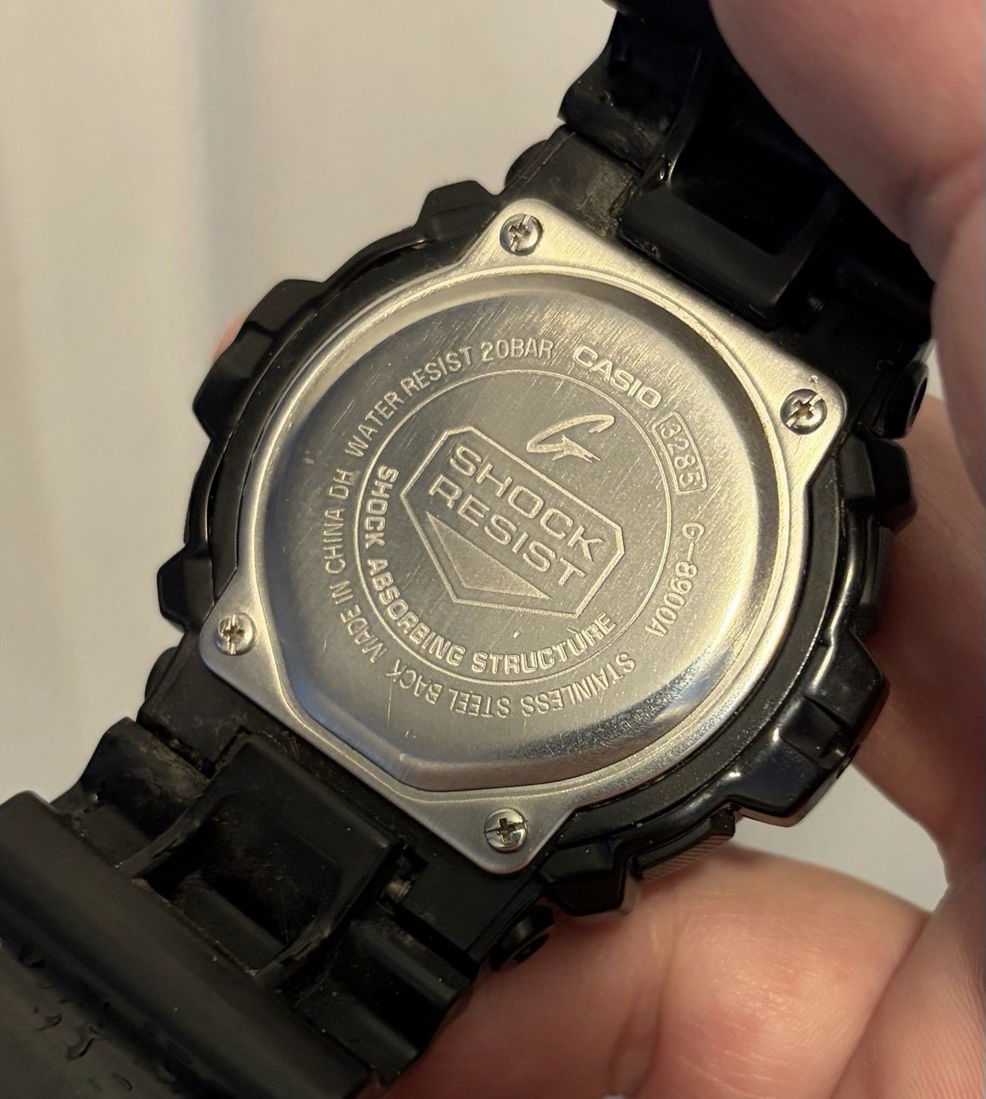 Casio G-Shock G8900A-1 (3285) Men’s Black/Blue Watch 53mm