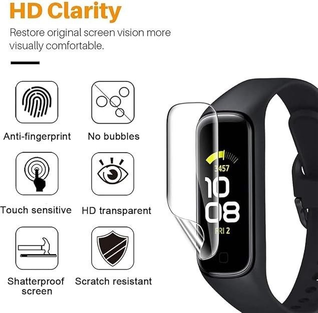 6 Pack Replacement Bands Compatible with Samsung Galaxy Fit 2 SM-R220 for Women