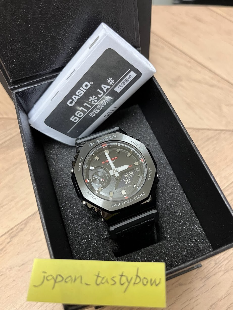 CASIO G-SHOCK GM-2100CB-1AJF Analog Digital NEW Metal Case Series Watch Men BOX