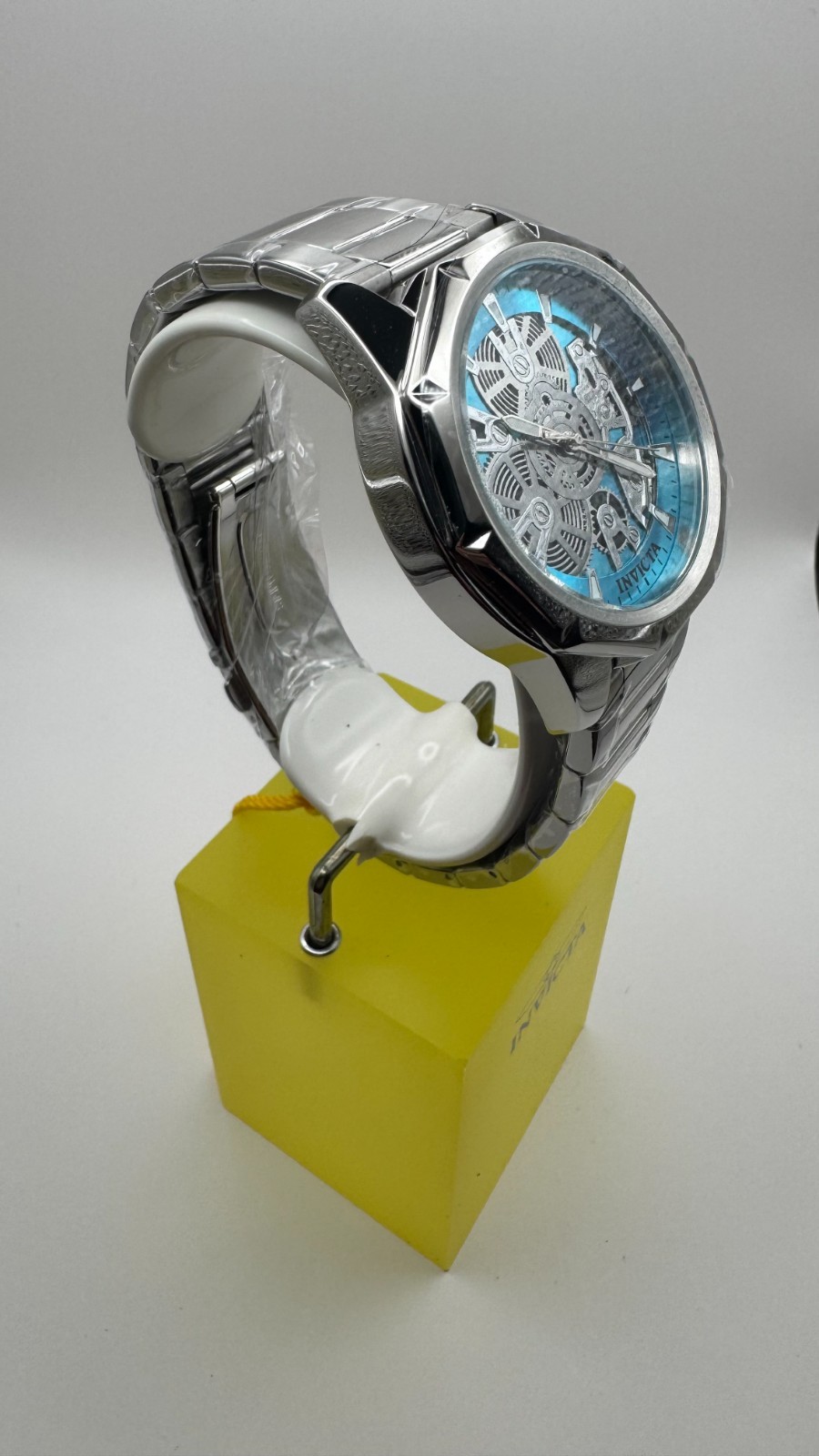 Invicta Vellic Objet D Art Men’s Watch w/ Skeleton Dial – 44mm. Steel (50379)