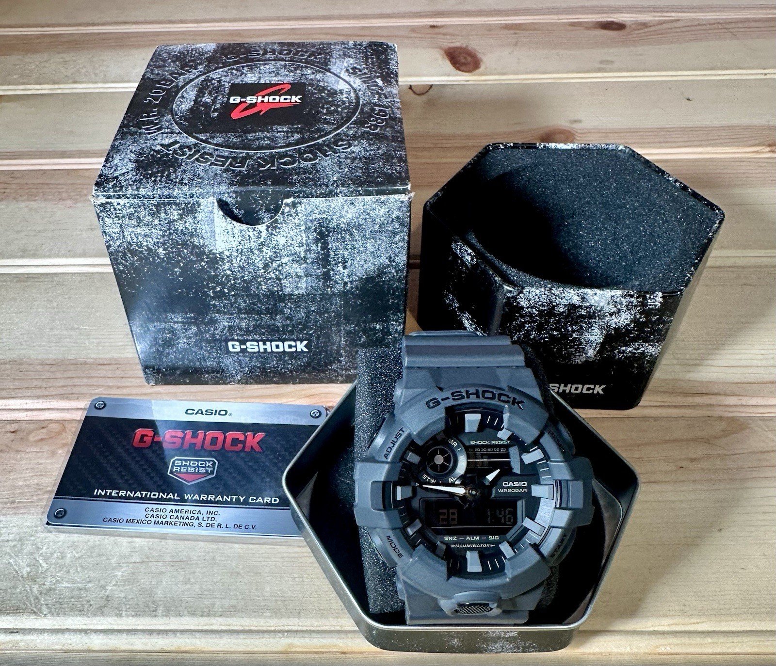 Casio G-SHOCK GA700UC8A Watch Gray Utility Color Analog-Digital See Details*