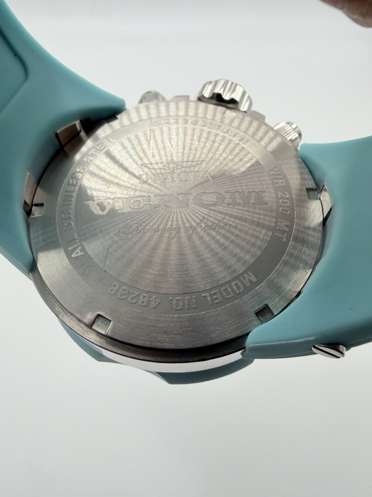 Invicta Venom Hydra 52mm Light Blue/ Orange