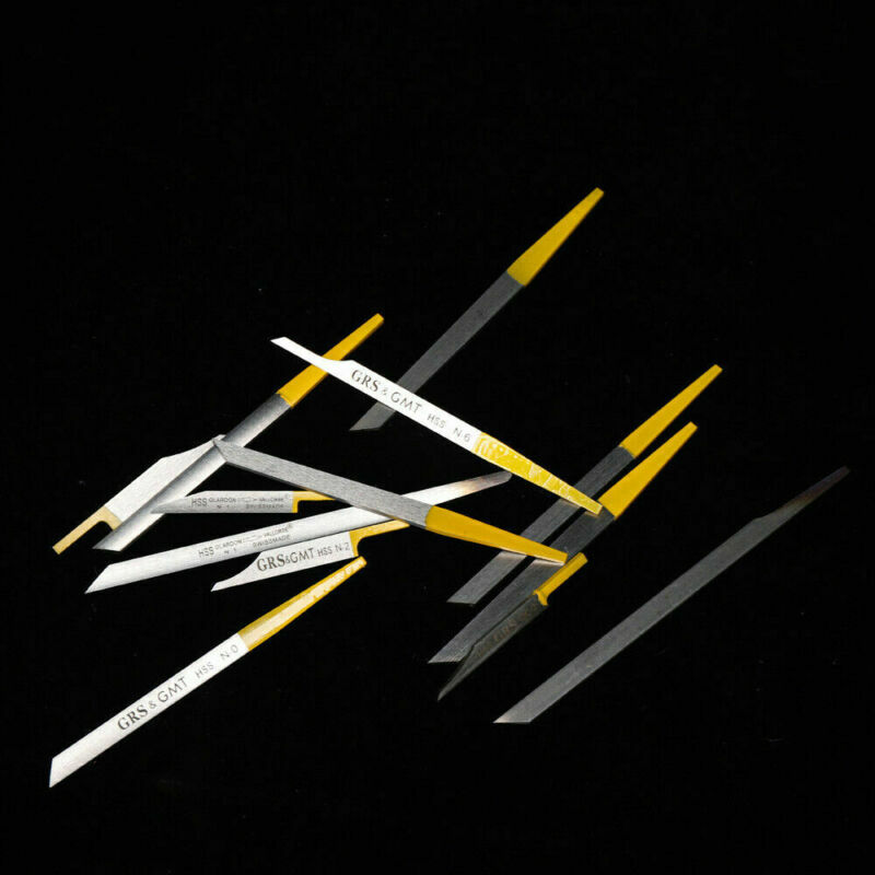 Jewelry Engraving Tool Graver Blades For Pneumatic Impact Engraving Machine