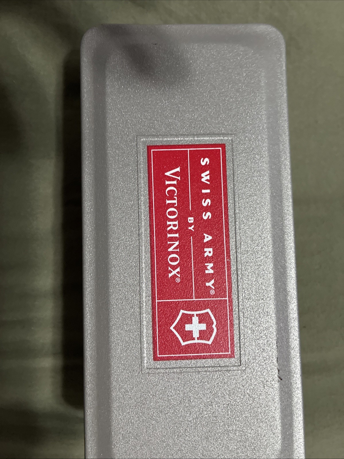 Victorinox Swiss Army Watch Men’s/Women’s 1990s Leather Band White Dial 36mm New