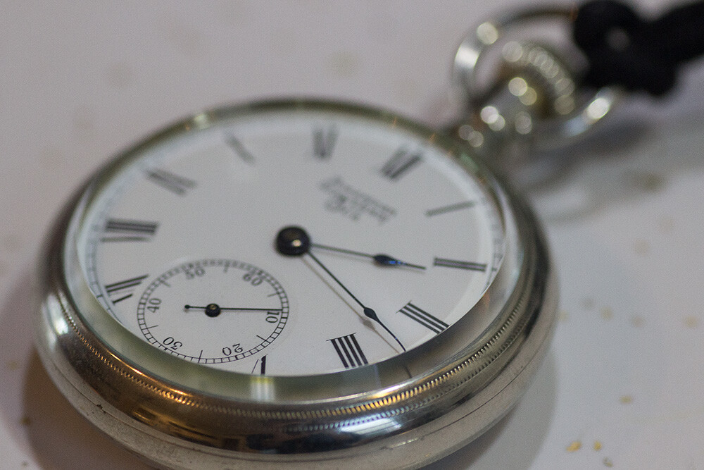 2.2mm Thick Beveled Glass Pocket Watch Crystals for All 16s & 18s Made In USA