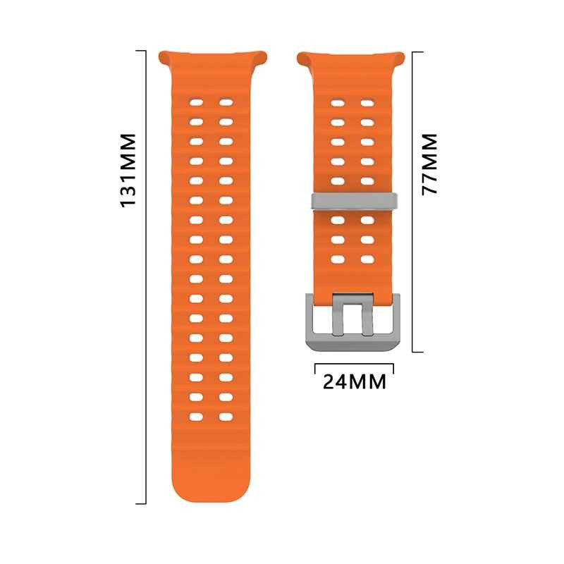 Soft Silicone strap for Samsung Galaxy Watch Ultra 47mm Galaxy Ultra Watch Band